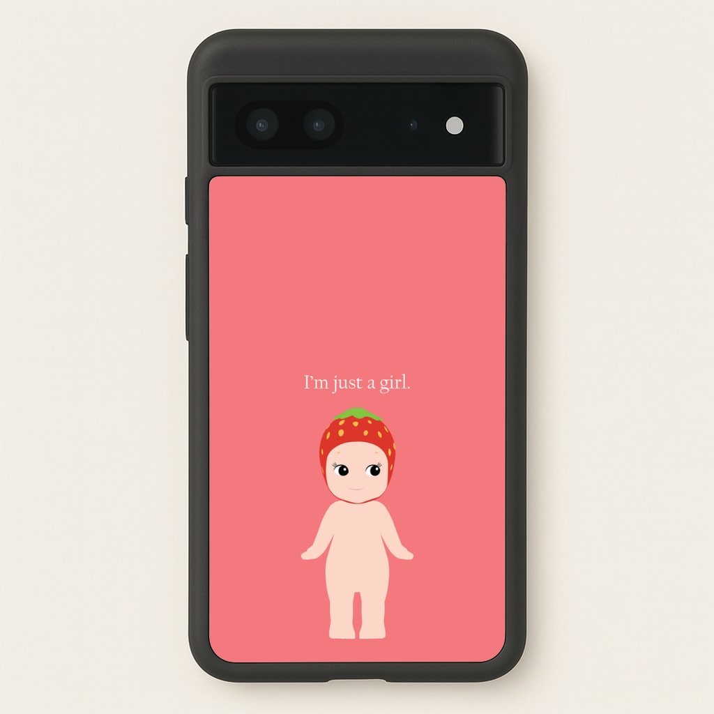 I'm Just A Girl Phone Case