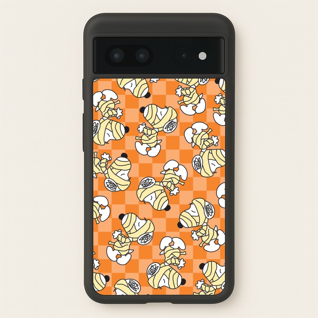 Mummy Cartoon Beagle Pattern Phone Case