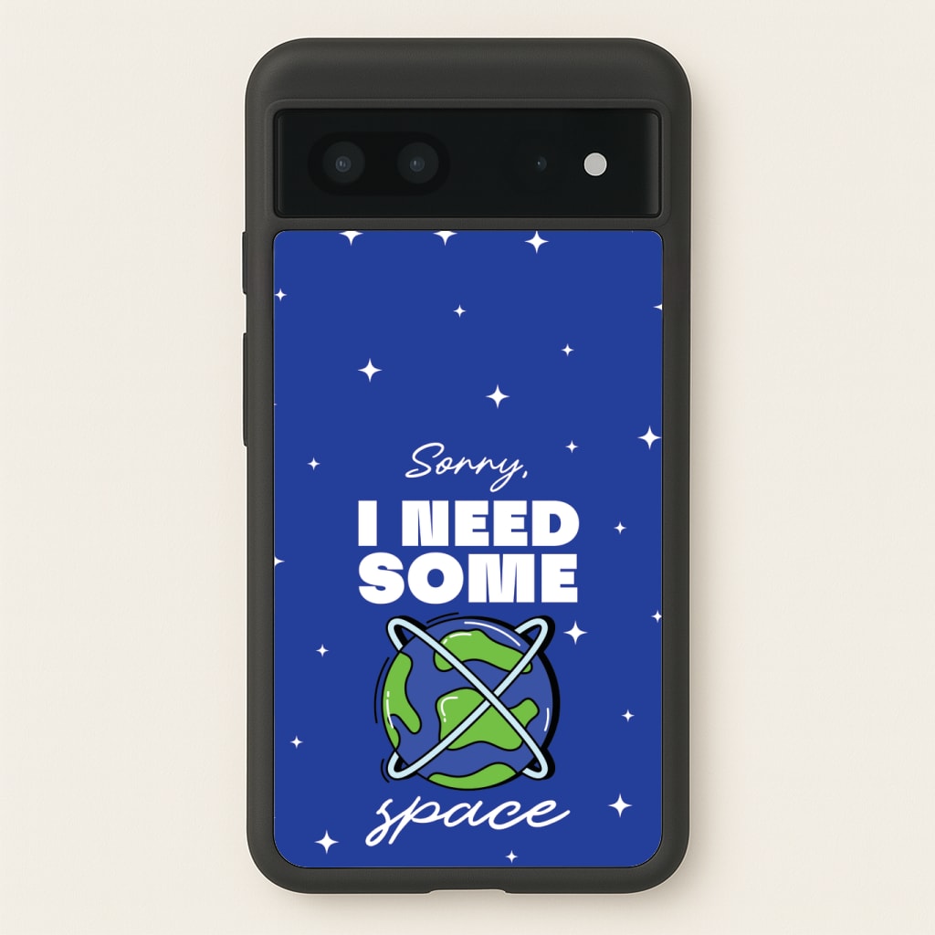 Cartoon I Need Some Space Phone Case