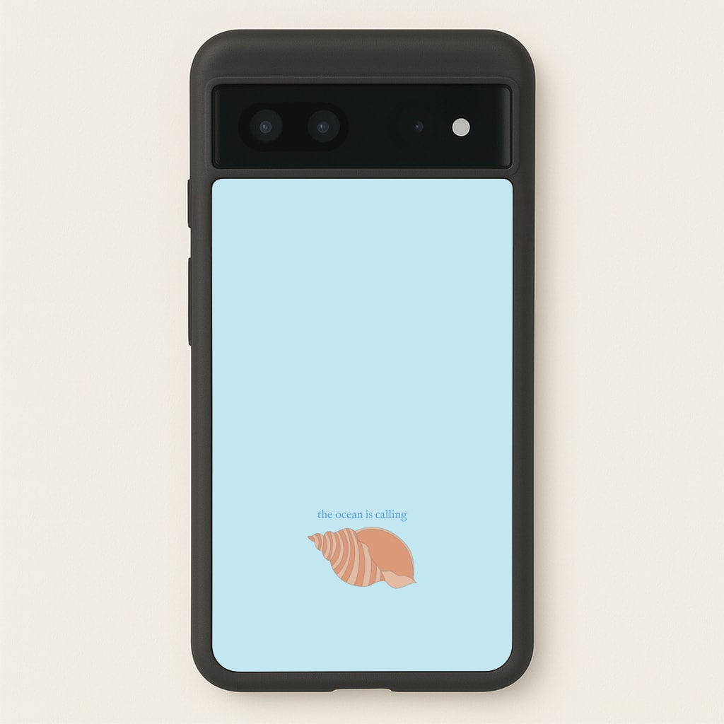 The Ocean Is Calling - Seashells Phone Case