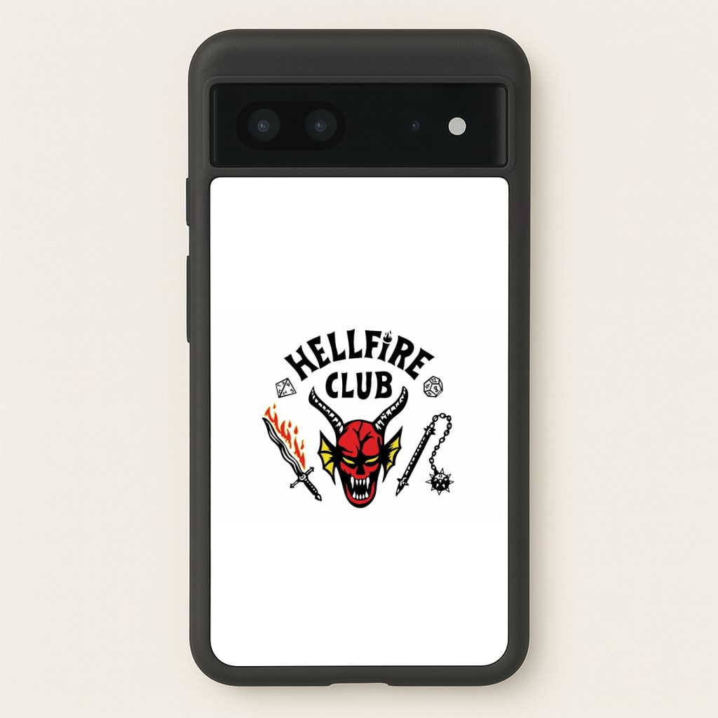 Hellfire Logo - White Phone Case