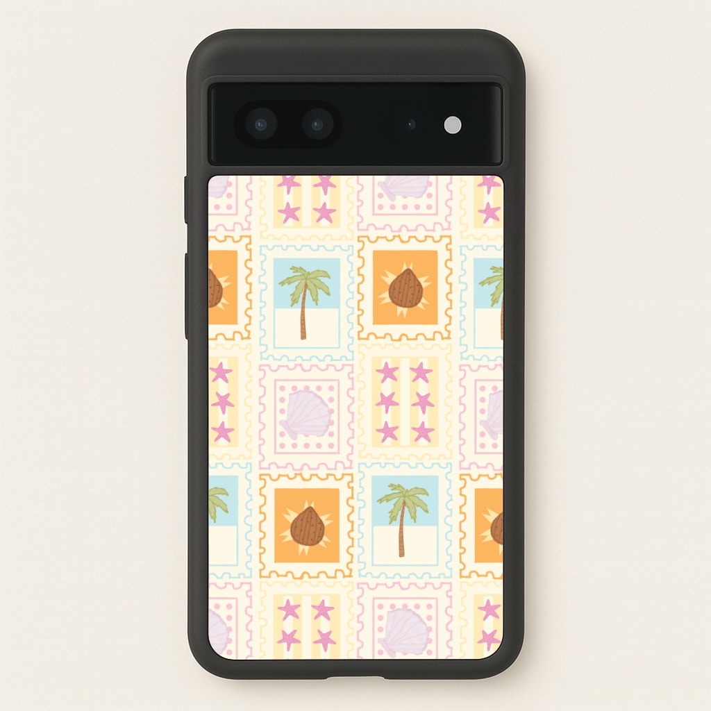 Tropical Stamps Phone Case