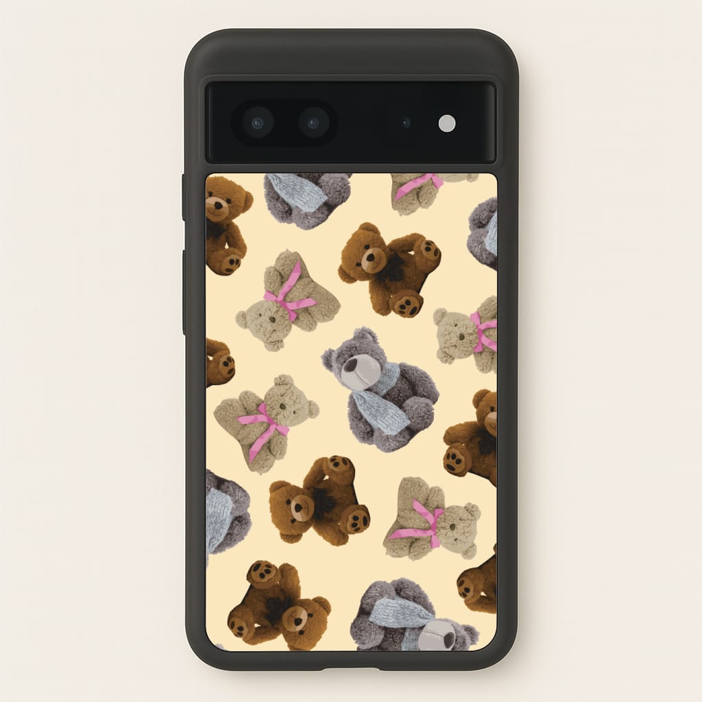 Assortment Of Teddies Pattern Phone Case