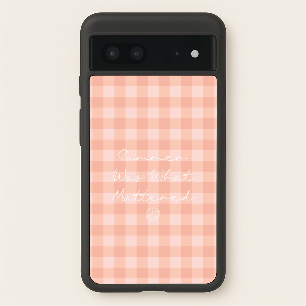 Summer Was What Mattered Phone Case