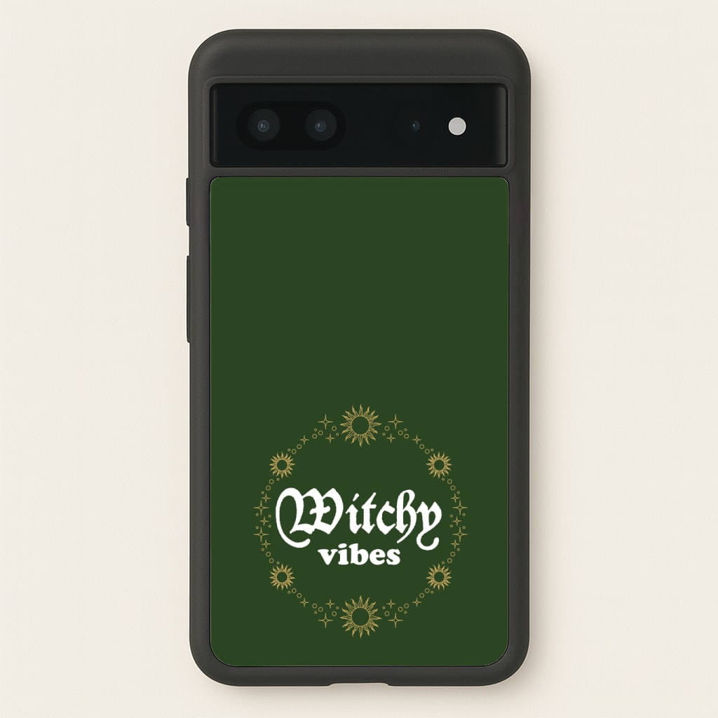 Witchy Vibes Green Phone Case
