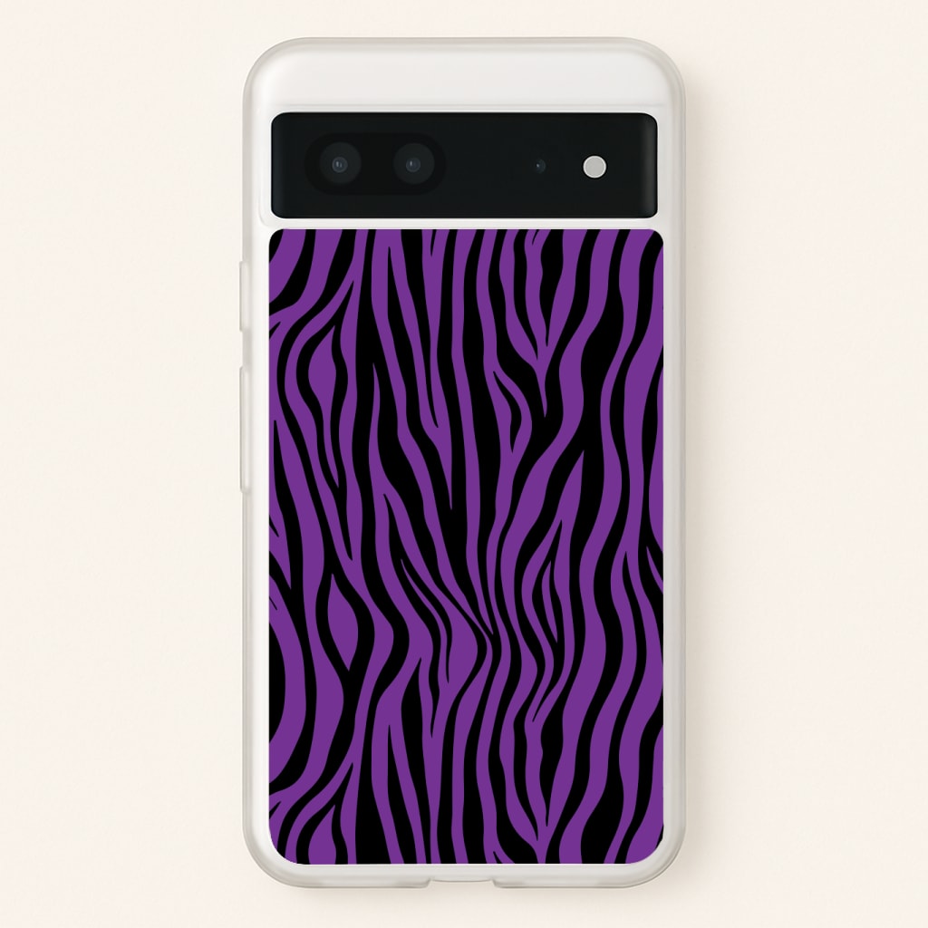 Purple Zebra - Animal Patterns Phone Case