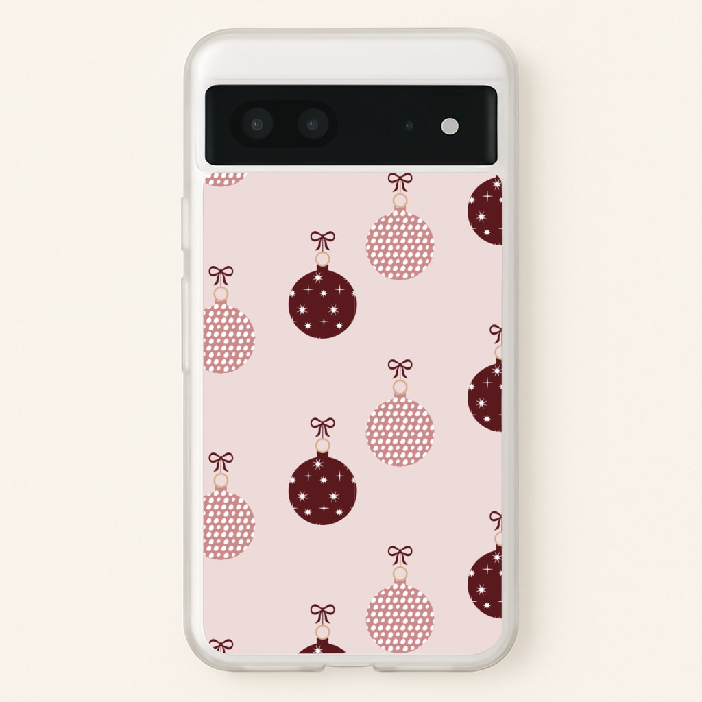 Christmas Bauble Pattern Phone Case