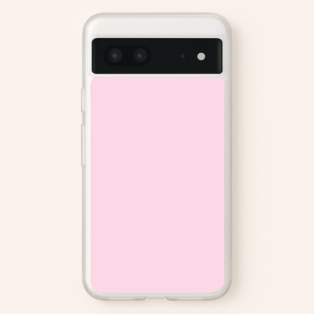 Back To Casics - Pretty Pastels - Plain Pink Phone Case
