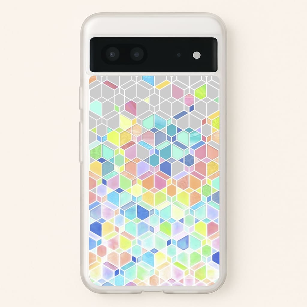 Bright Hexagon Pattern Phone Case