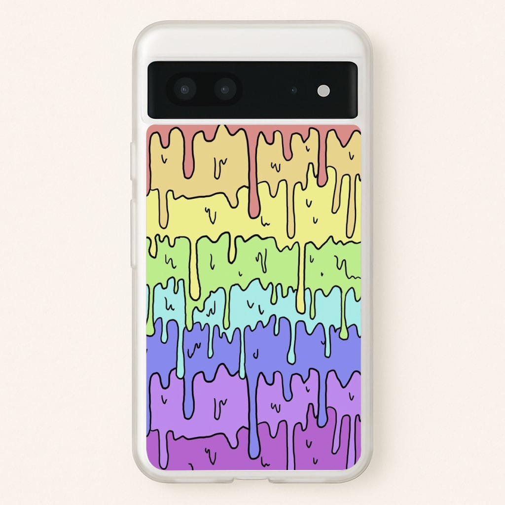 Dripping Rainbow Phone Case