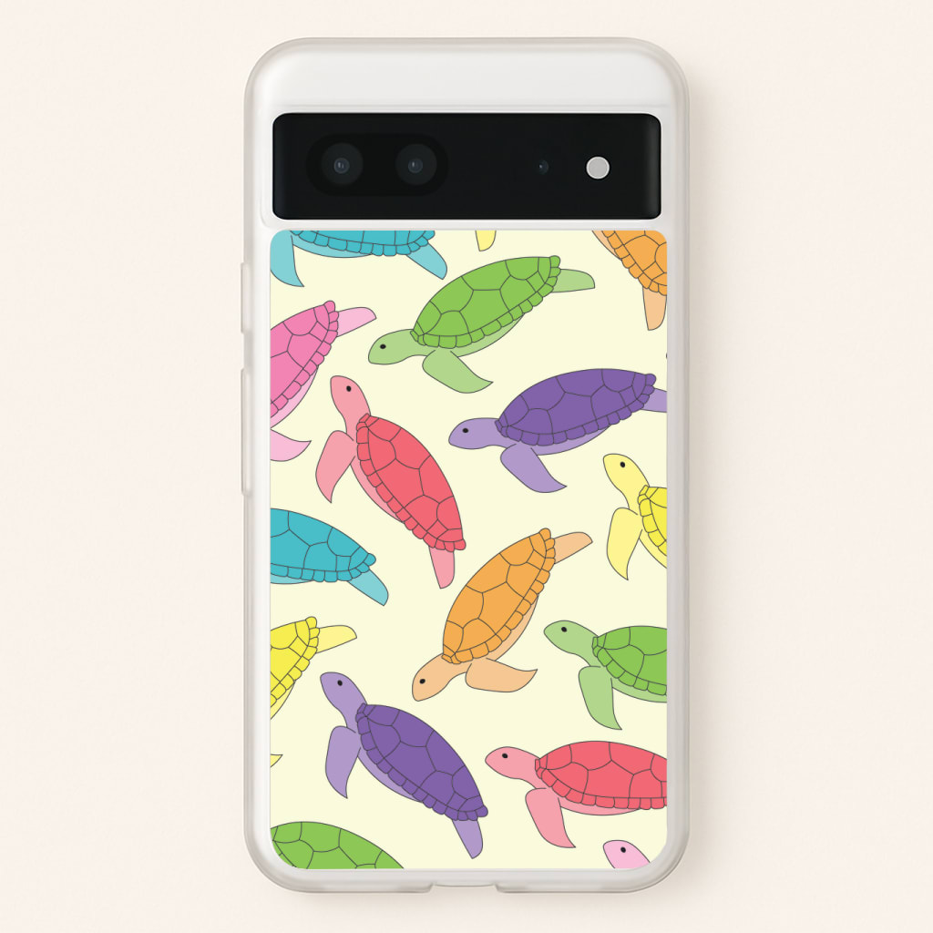 Multi Coloured Turtle Pattern - Sealife Phone Case