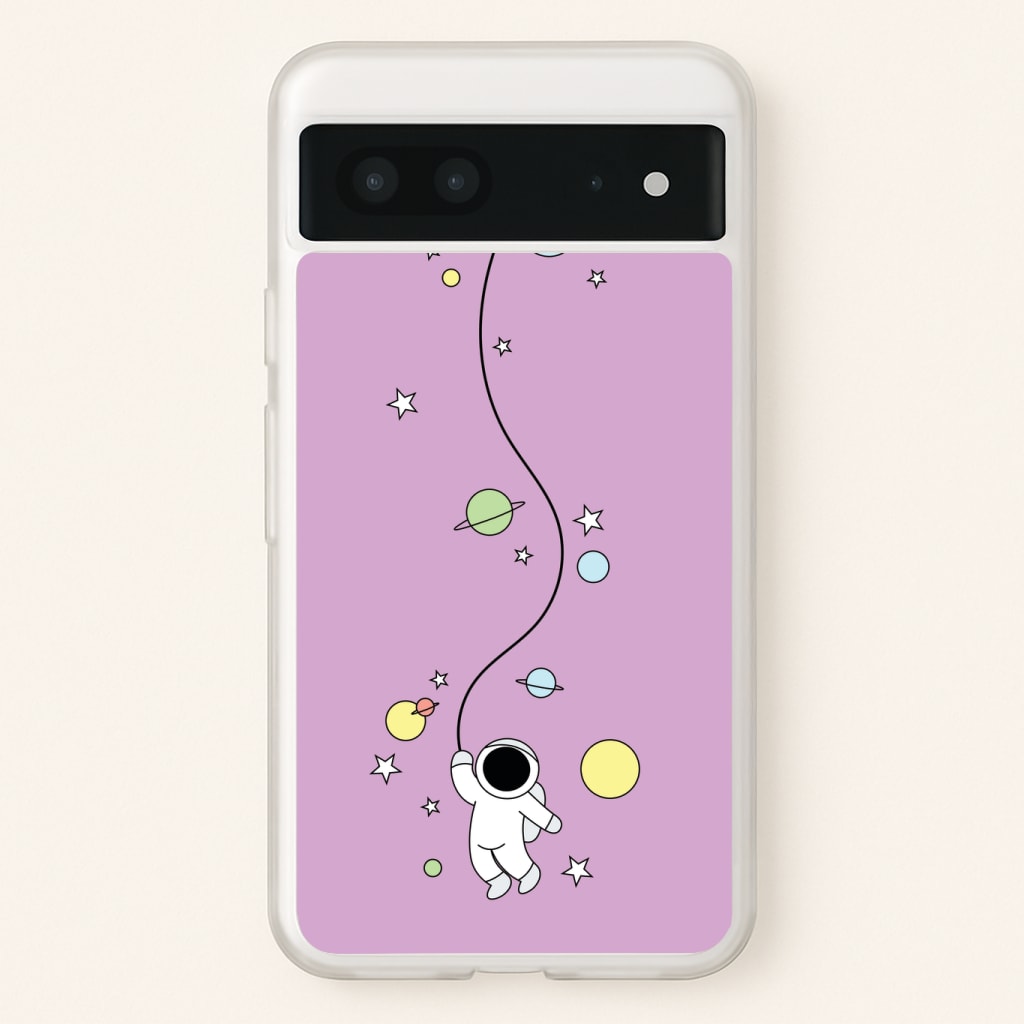 Cute Hanging Astronaut Phone Case