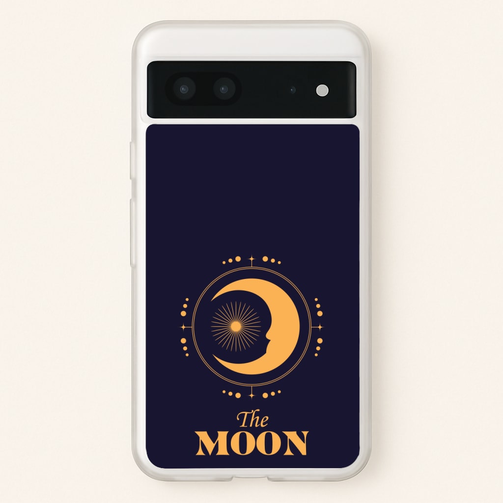 The Moon Dark Blue Phone Case