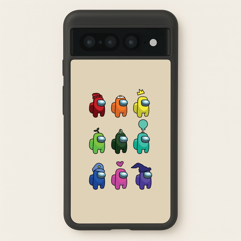 Among Gaming characters Phone Case