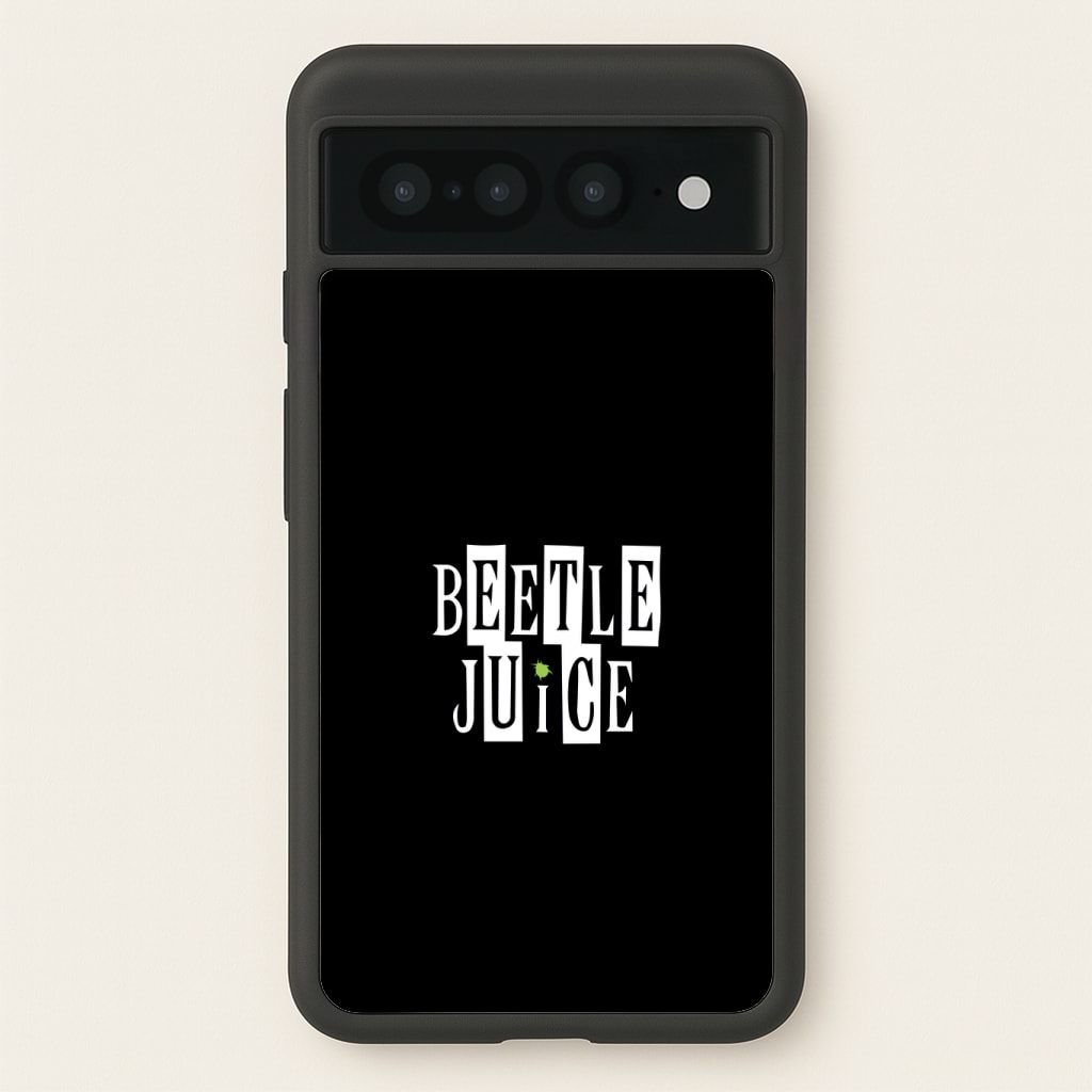 Text - Beetle Halloween Phone Case