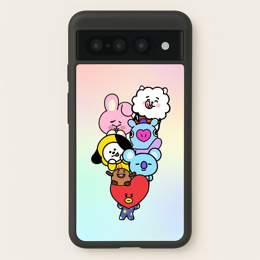 Pastel BT21 - K Pop Phone Case