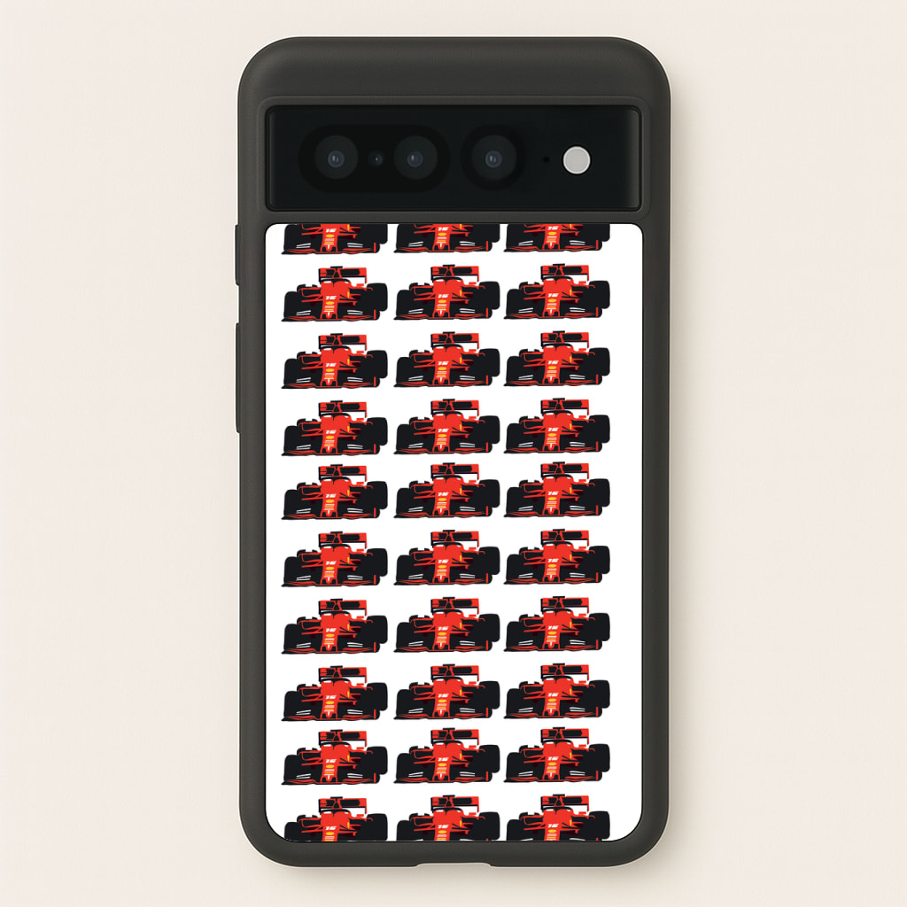 F1 Car Collage Phone Case