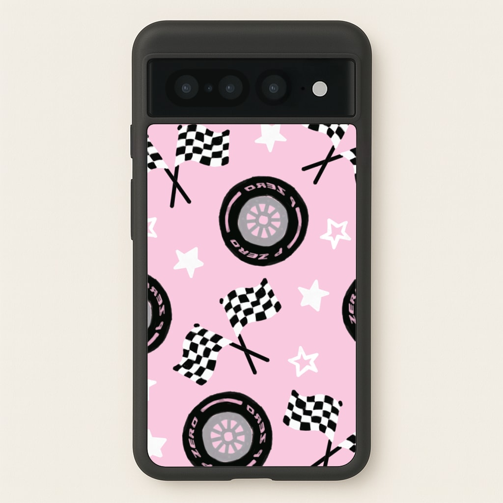 Racer Chic Pattern Phone Case