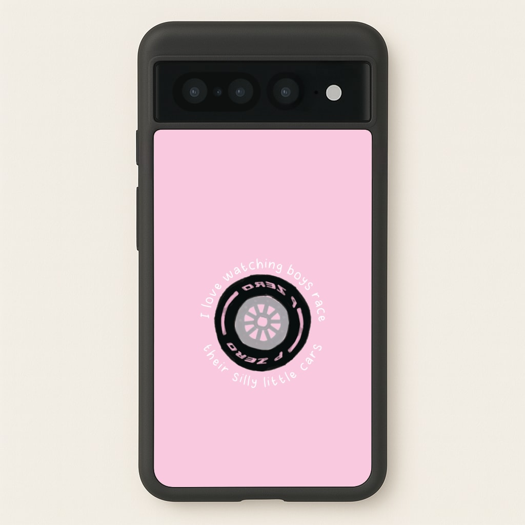 Boys And Their Silly Little Cars Phone Case