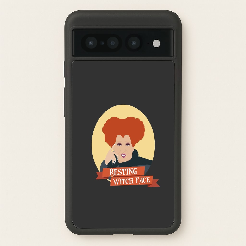 Resting Witch Face - Hocus Halloween Phone Case