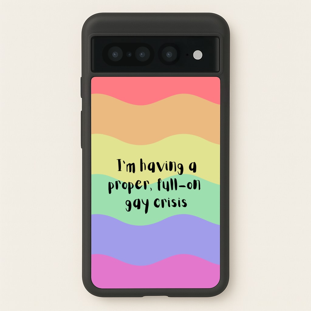 Gay Crisis - Heart TV Phone Case