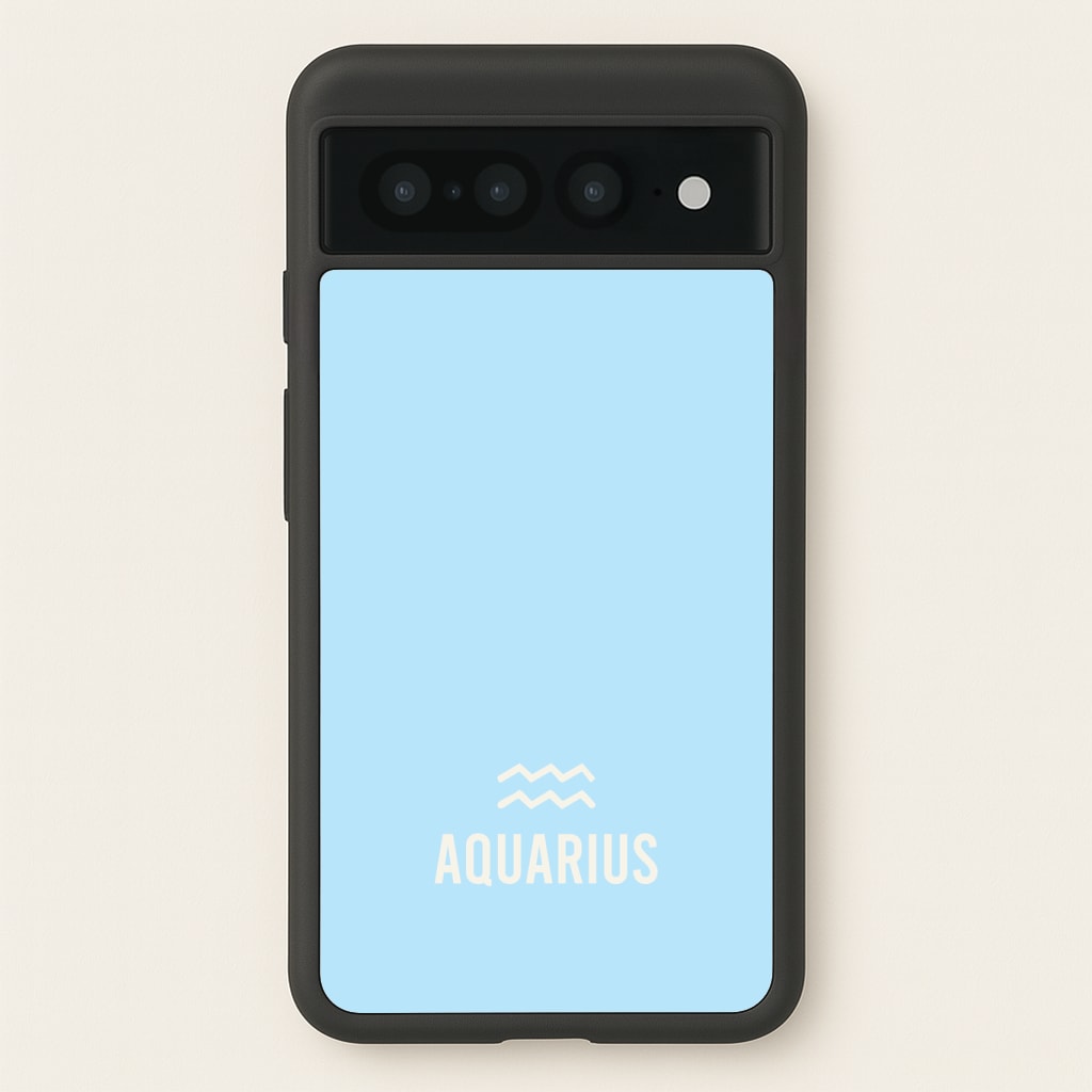Aquarius Pastel Zodiac Phone Case