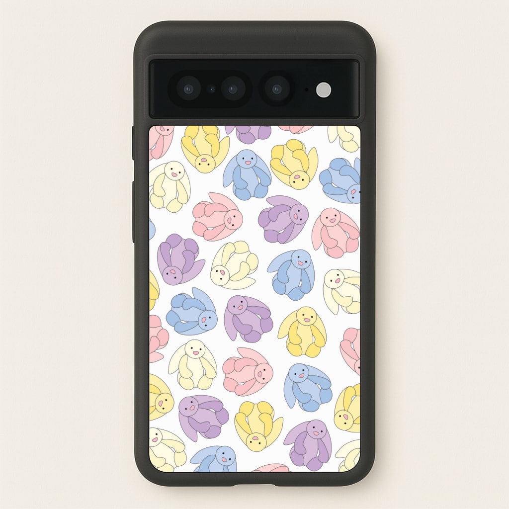 Pastel Bunnies Pattern Phone Case