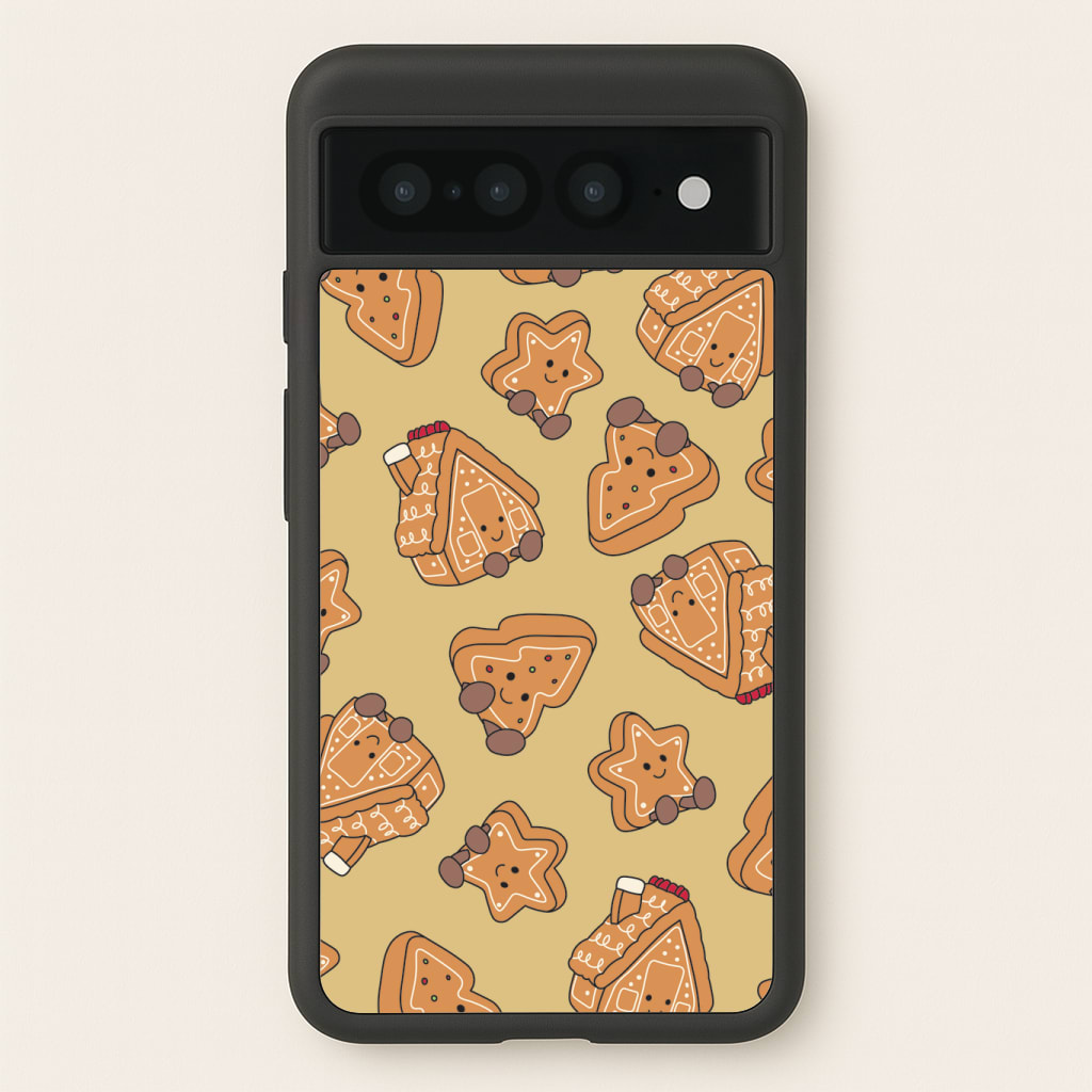 Gingerbread Plushies Pattern Phone Case