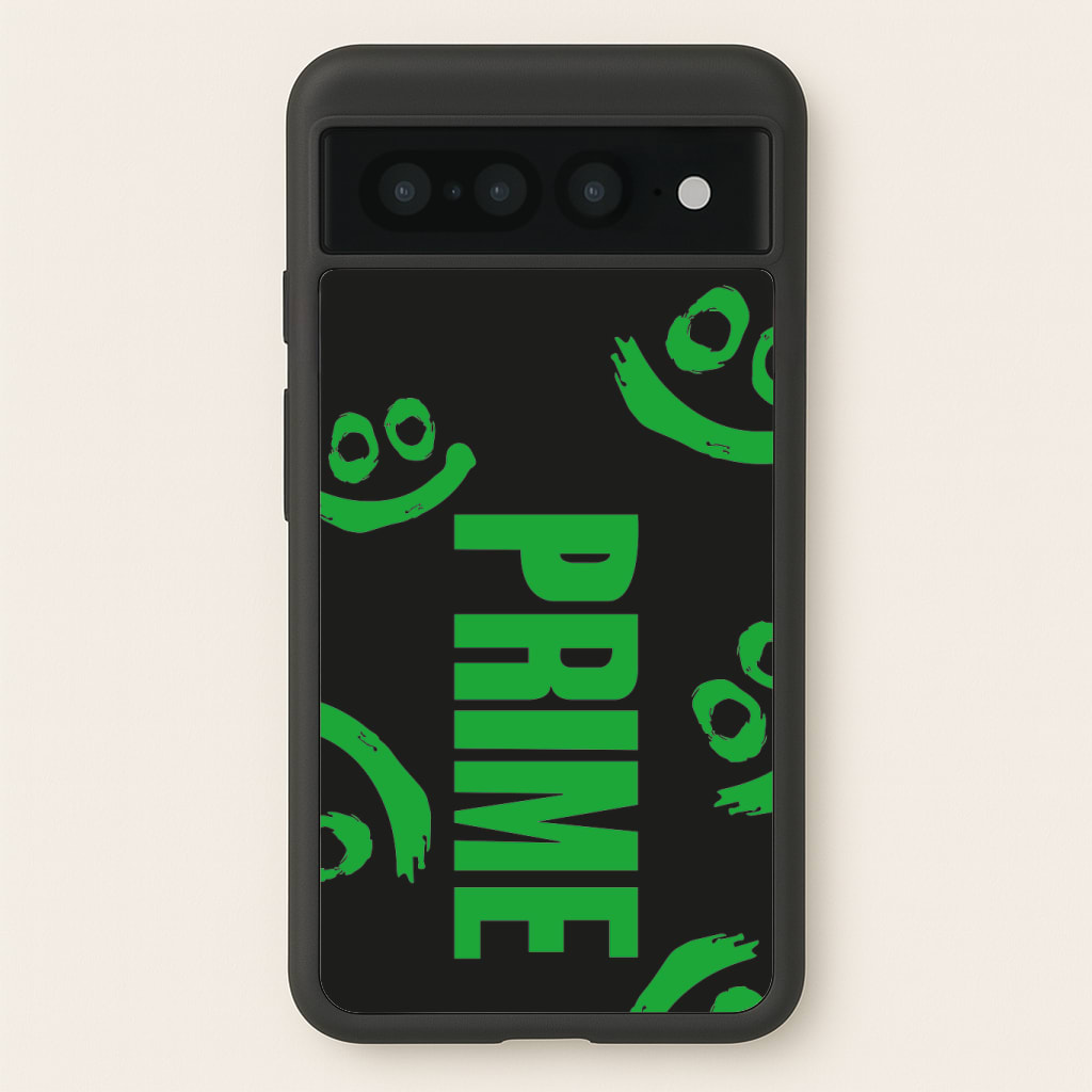 Prime - Green And Black Phone Case
