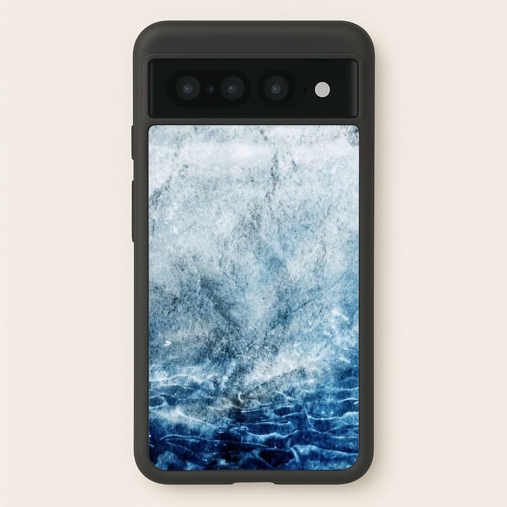 Sea Blue Marble Phone Case
