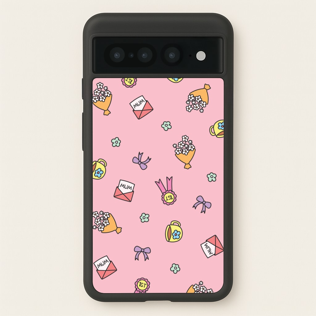 Mum Doodles Pattern Phone Case