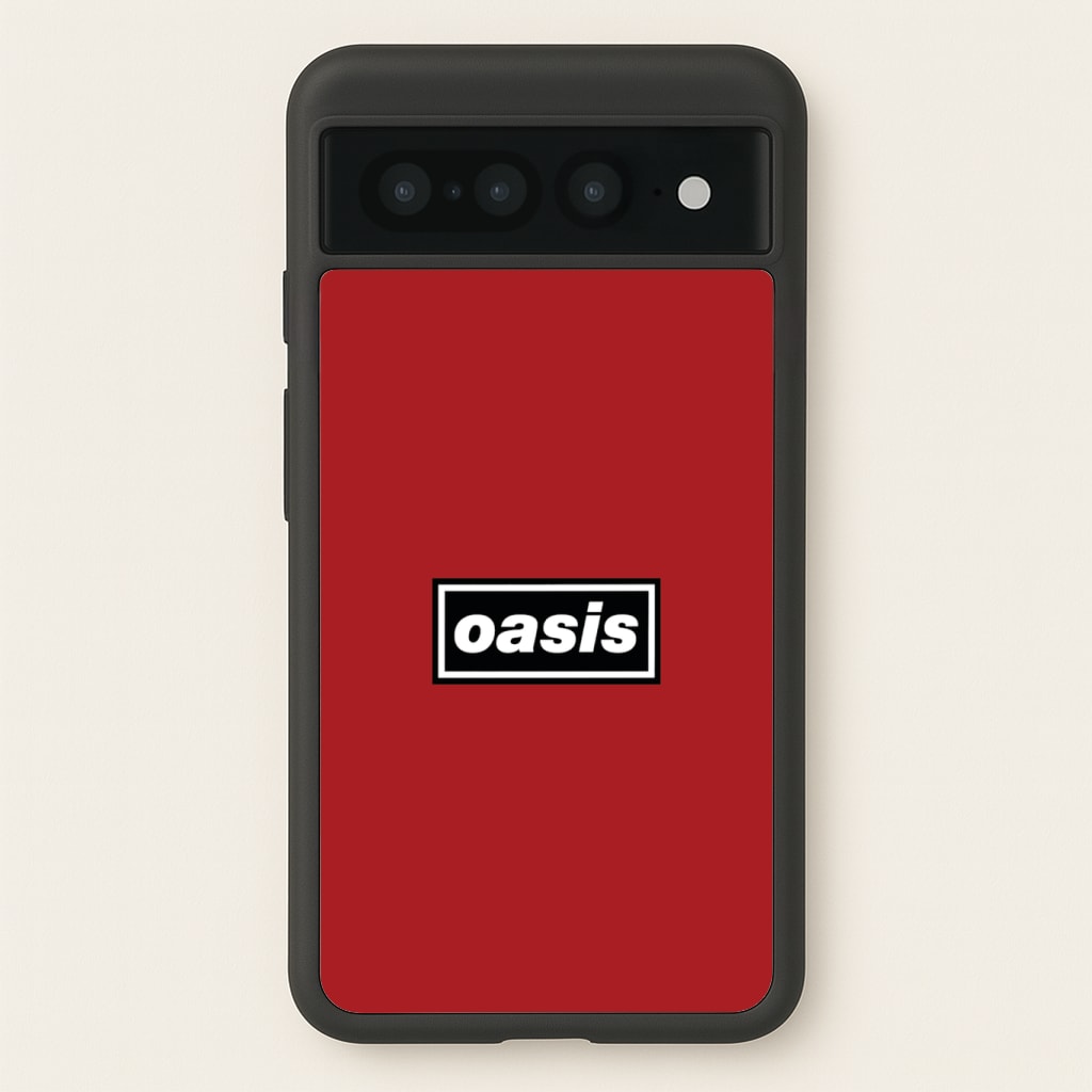 Band Name Red Phone Case