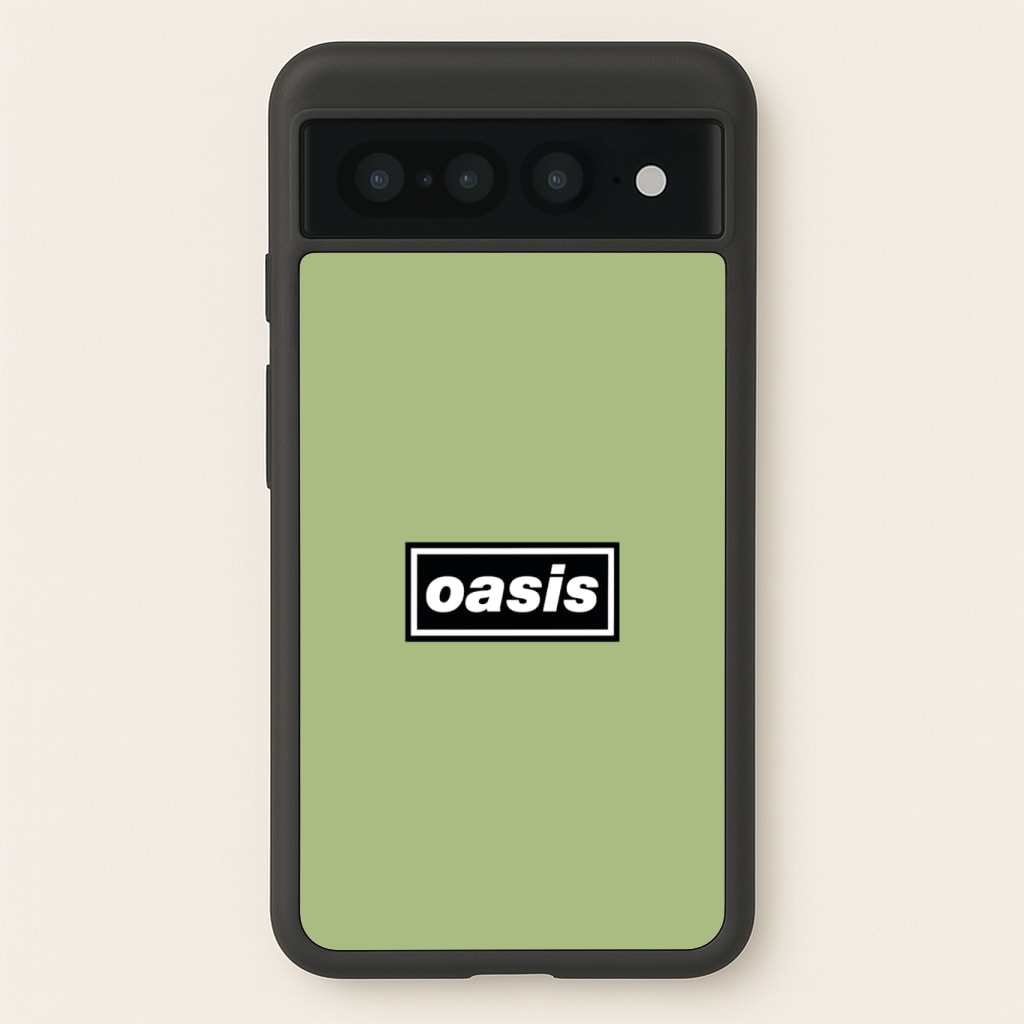 Band Name Green Phone Case