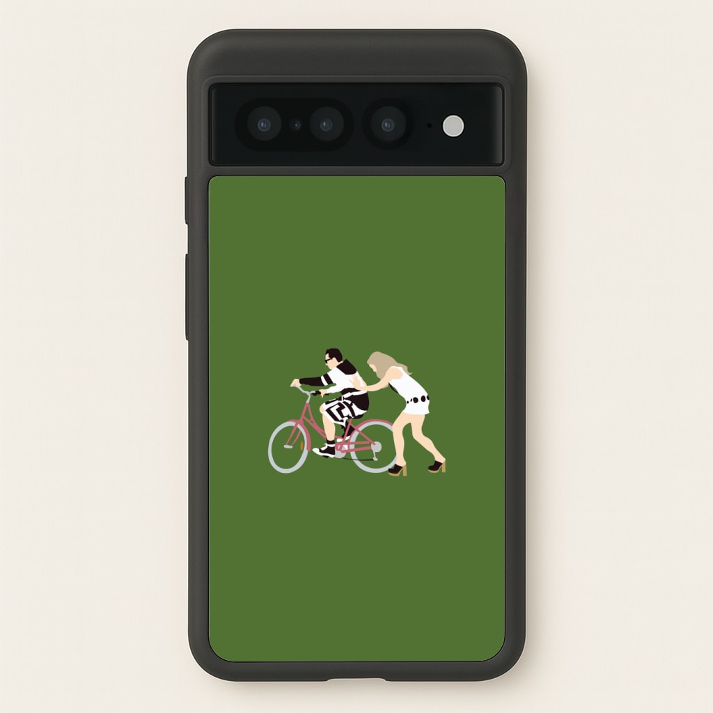 David Riding A Bike Phone Case