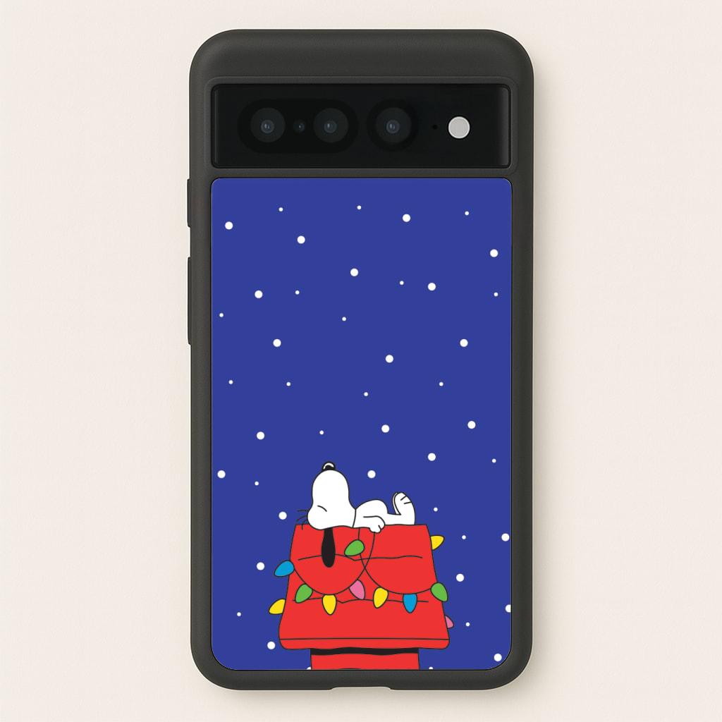 Cartoon Beagle Fairylights Phone Case
