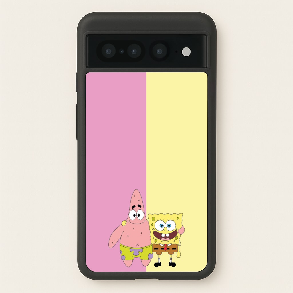 Patrick And Sponge Phone Case