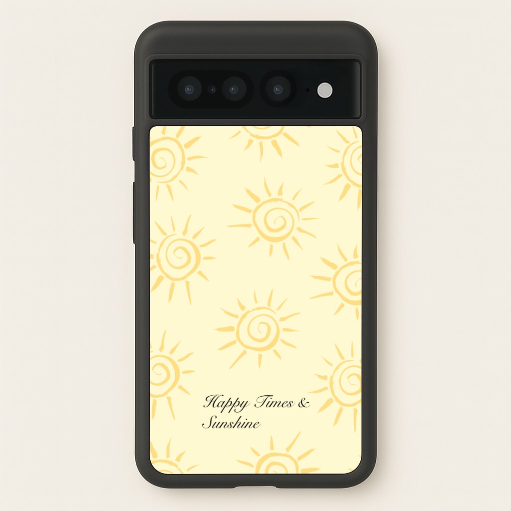 Happy Times And Sunshine Phone Case