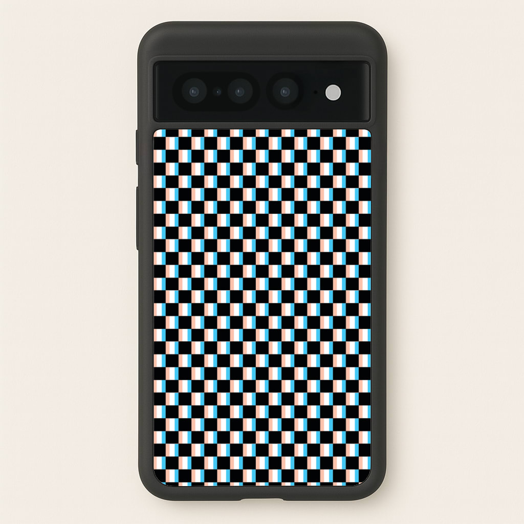 3D Squares - Trippy Patterns Phone Case