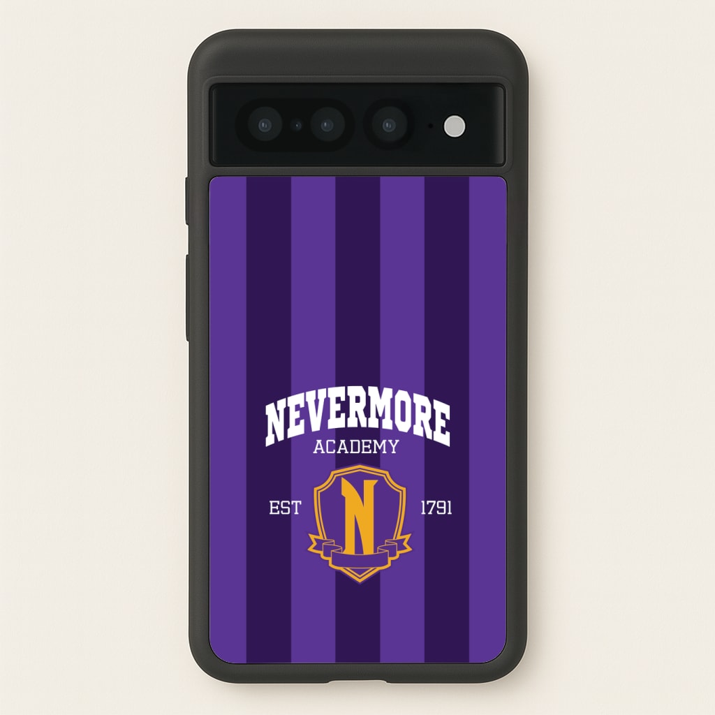 Addams Academy Purple Phone Case