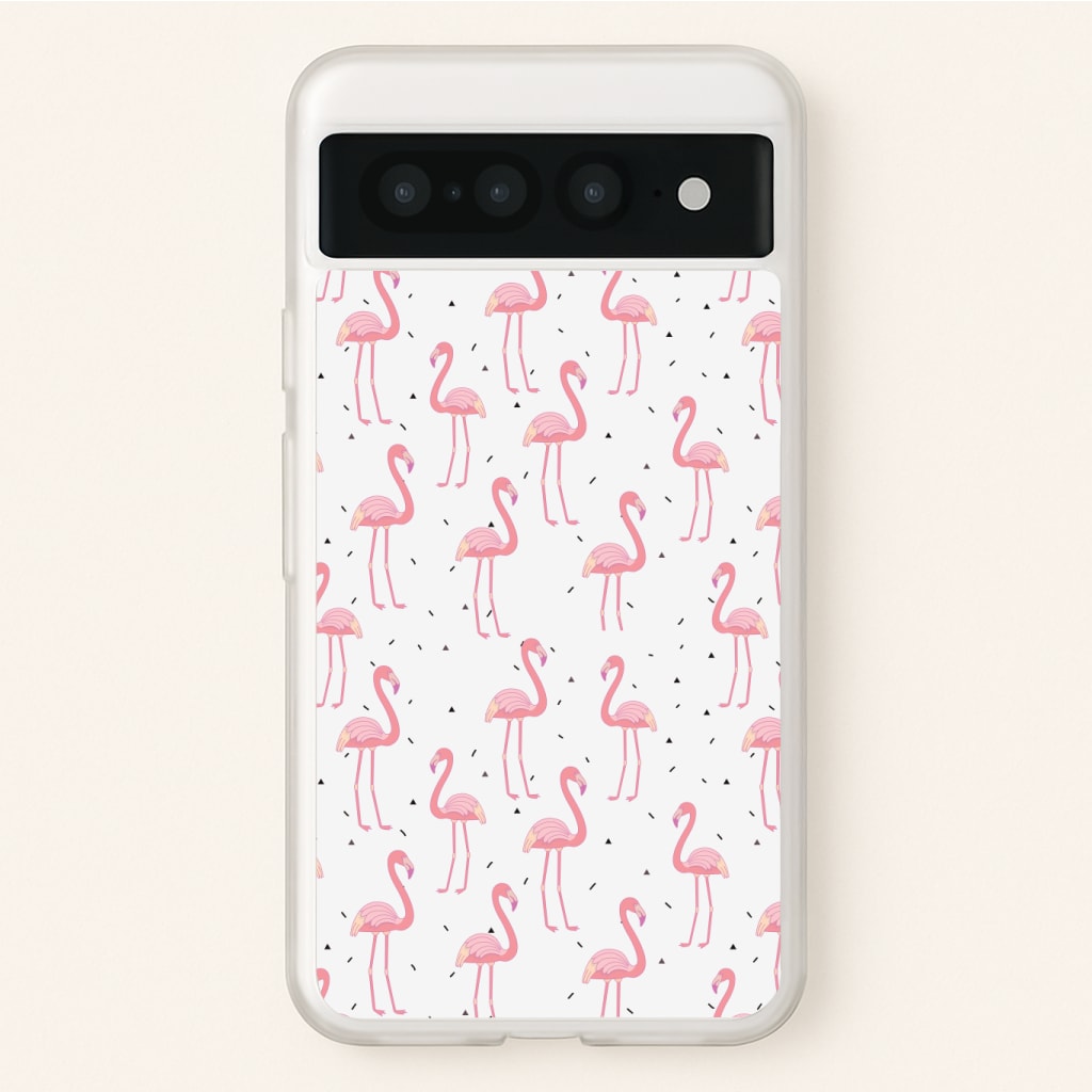 Pink Flamingo Pattern Phone Case