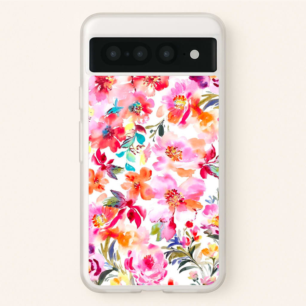 Spring Floral Pattern Phone Case
