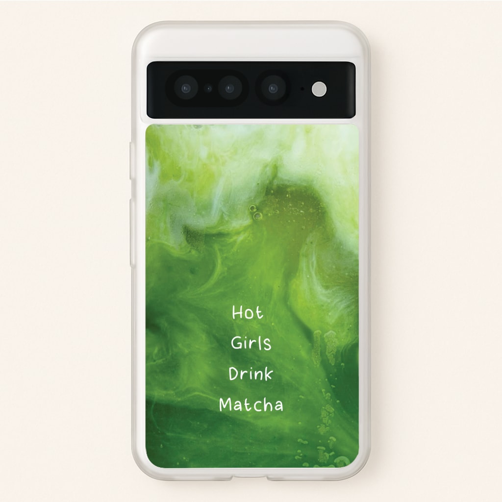 Hot Girls Drink Matcha Phone Case