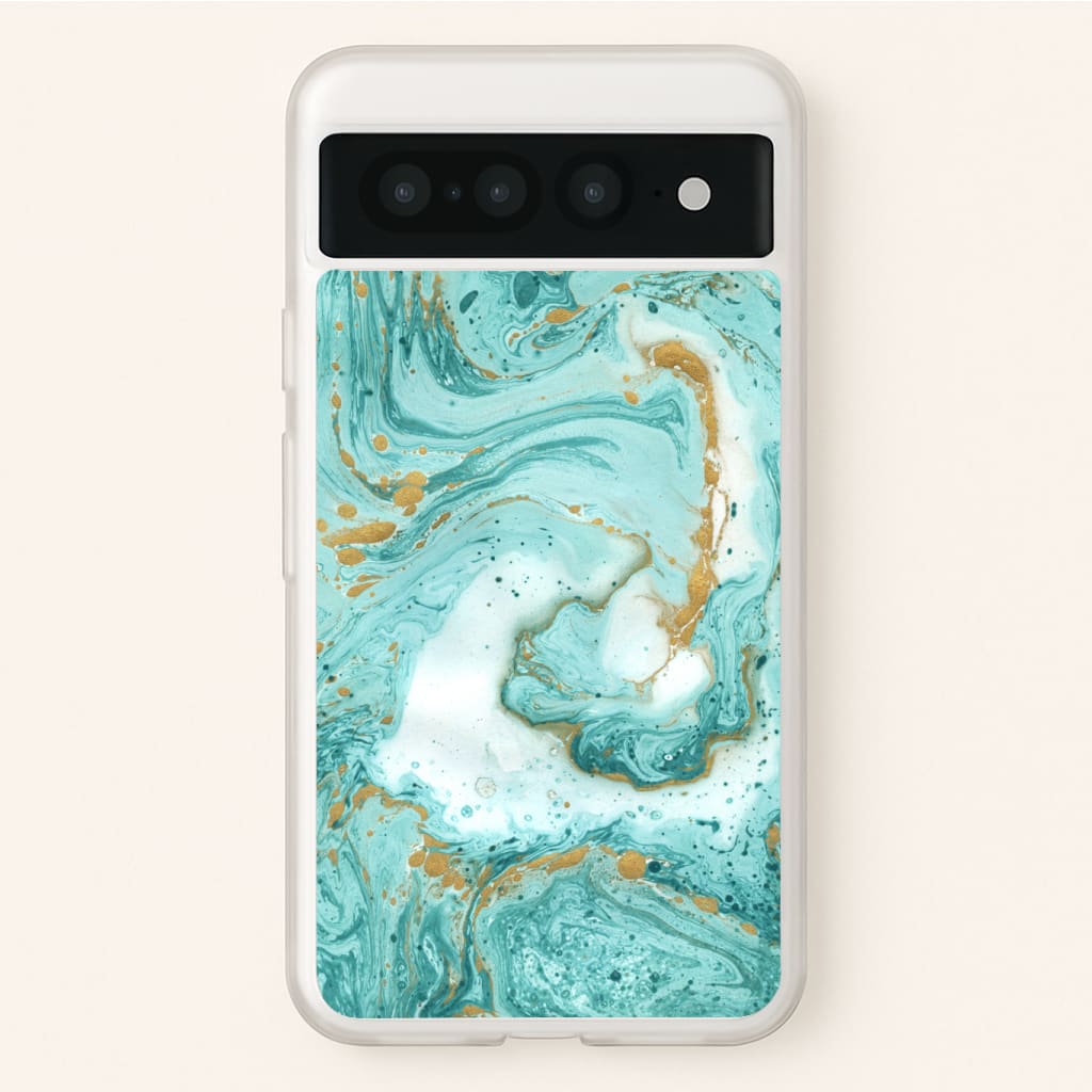 Green Marble Phone Case