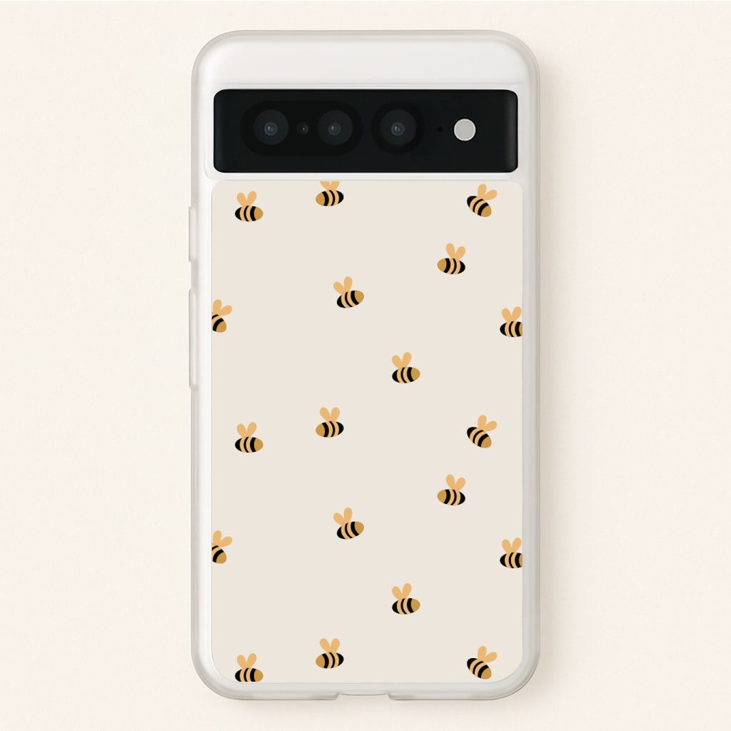 Spring Bee Pattern Phone Case