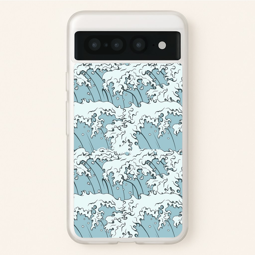 Japanese Waves Phone Case
