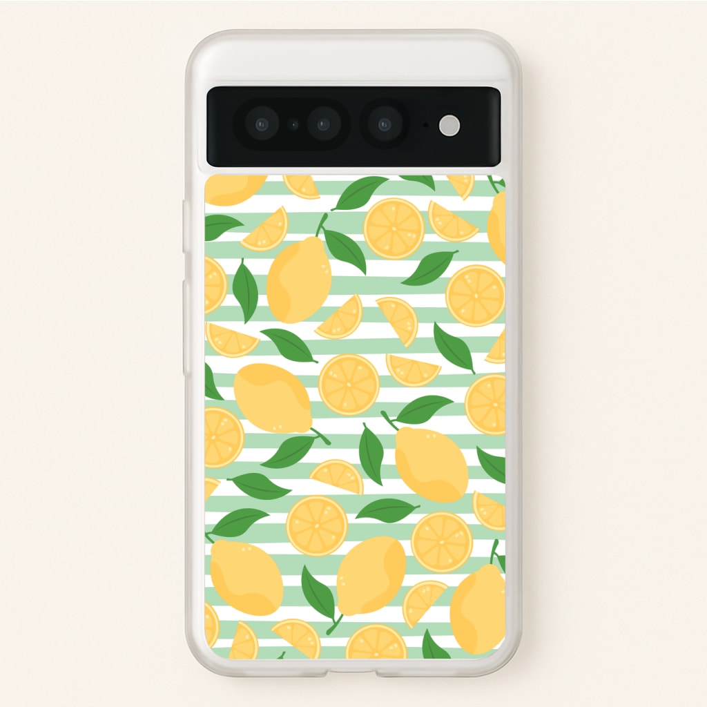Lemons Pattern - Summer Phone Case