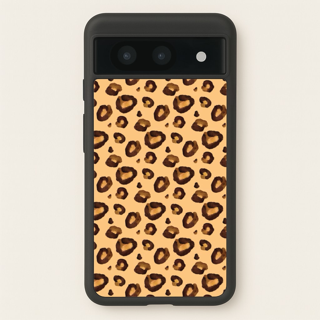 Watercolour Cheetah Print Phone Case