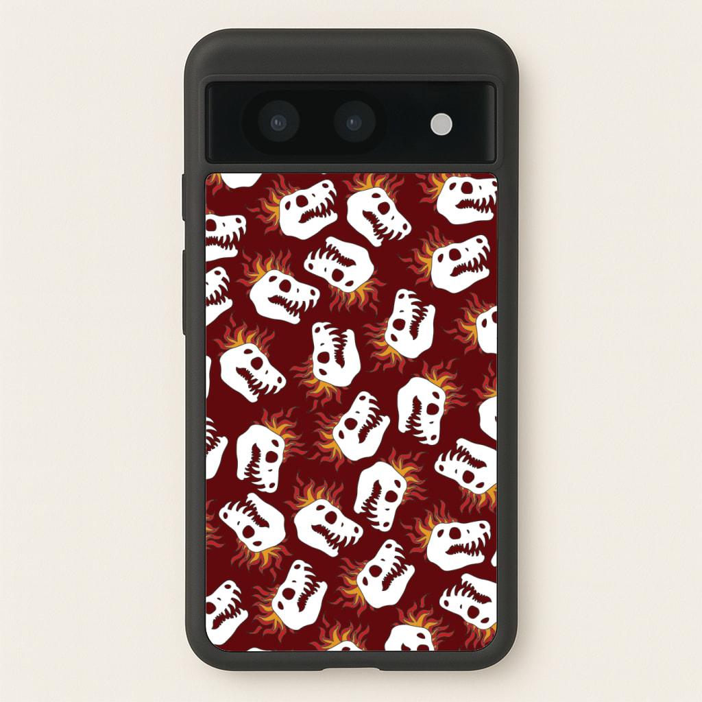 Bone Pattern - Dinosaurs Phone Case