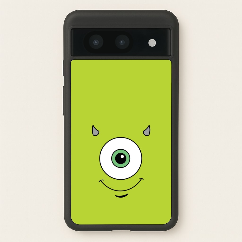 Green Monster Face Phone Case