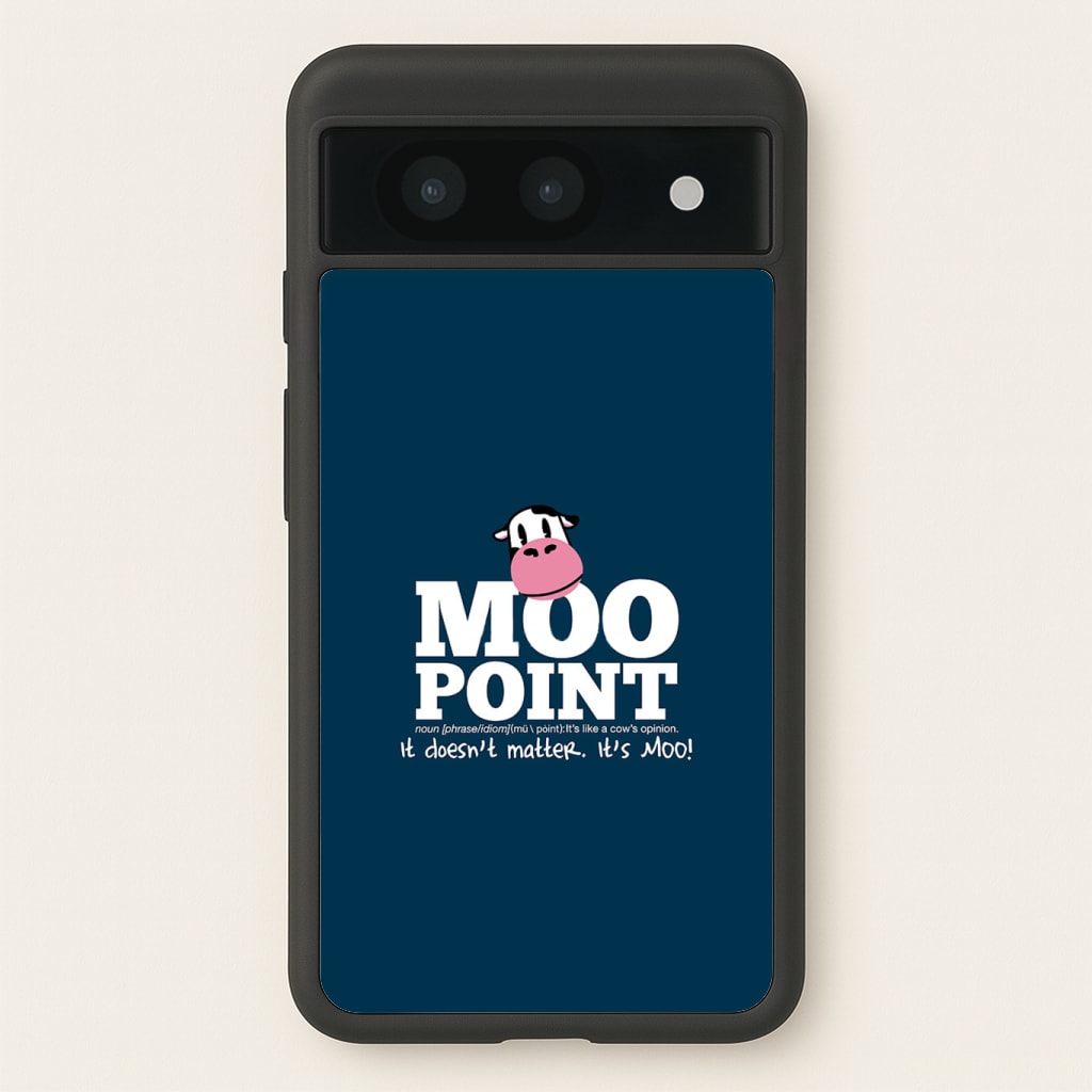 A Moo Point Phone Case